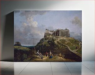 Πίνακας, The Fortress of Königstein (1756–1758) by Bernardo Bellotto