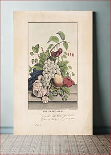 Πίνακας, The fruit, no. 1 (1848) by N. Currier