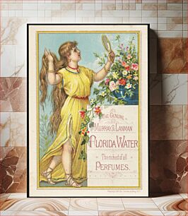 Πίνακας, The genuine Murray & Lanman Florida Water, the richest of all perfumes
