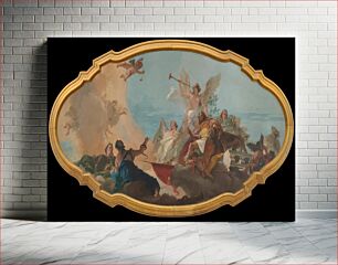 Πίνακας, The Glorification of the Barbaro Family by Giovanni Battista Tiepolo