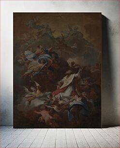 Πίνακας, The Glory of Saint Philippe Neri by Giovanni Camillo Sagrestani
