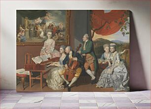 Πίνακας, The Gore Family with George, third Earl Cowper
