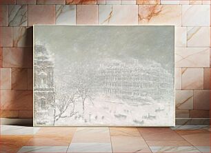 Πίνακας, The Great Blizzard (1899) by Walter Paris