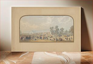 Πίνακας, The Great Exhibition: Exterior View from the Southwest