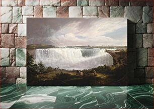 Πίνακας, The Great Horseshoe Fall, Niagara, Alvan Fisher