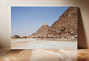 Πίνακας, The Great Pyramids of Giza Οι Μεγάλες Πυραμίδες της Γκίζας