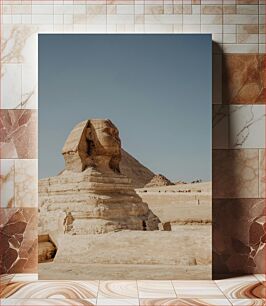 Πίνακας, The Great Sphinx of Giza Η Μεγάλη Σφίγγα της Γκίζας