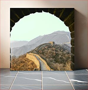 Πίνακας, The Great Wall Through The Arch The Great Wall Through The Arch