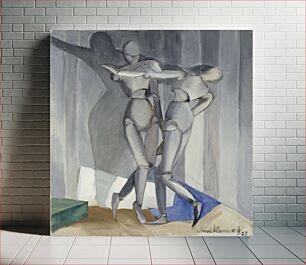 Πίνακας, The grey dance, 1928, Väinö Kunnas