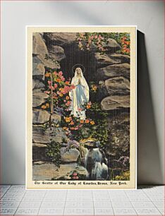 Πίνακας, The Grotto of Our Lady of Lourdes, Bronx, New York