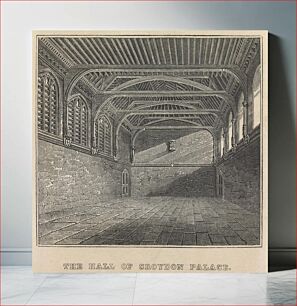 Πίνακας, The Hall of Croydon Palace; page 82 (Volume One)