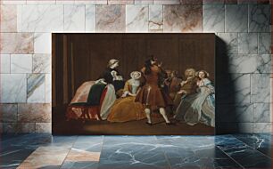 Πίνακας, The Harlowe Family, from Samuel Richardson's "Clarissa"