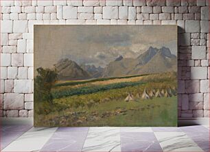 Πίνακας, The high tatras from strážky by László Mednyánszky