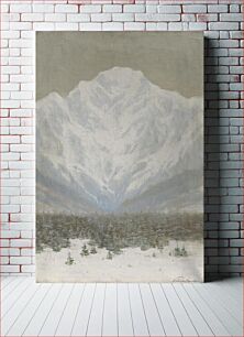 Πίνακας, The high tatras in winter by Ferdinand Katona