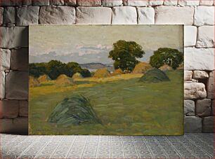 Πίνακας, The Hill Field by Arthur Wesley Dow