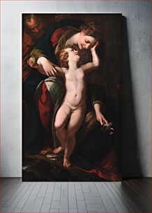 Πίνακας, The Holy Family by Giulio Cesare Procaccini