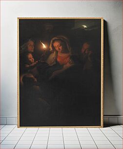 Πίνακας, The Holy Family by Godfried Schalcken