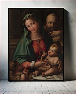 Πίνακας, The Holy Family with the Infant Saint John the Baptist