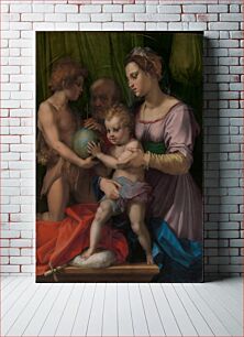 Πίνακας, The Holy Family with the Young Saint John the Baptist