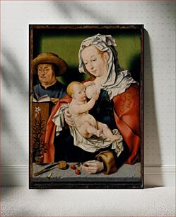 Πίνακας, The Holy Family, workshop of Joos van Cleve