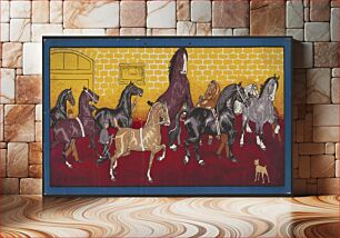 Πίνακας, "The horse fair"