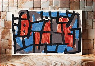 Πίνακας, The Hour Before One Night (1940) by Paul Klee