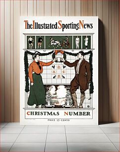 Πίνακας, The Illustrated Sporting News. Christmas number (ca. 1890– 1900) by Edward Penfield
