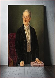 Πίνακας, The industrialist and politician I.C.Drewsen by Jørgen Roed