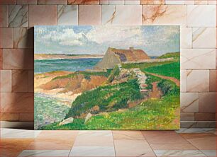 Πίνακας, The Island of Raguenez, Brittany (1890–1895) by Henri Moret
