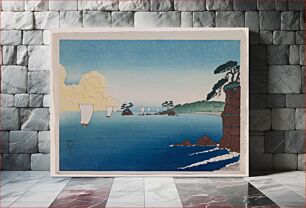 Πίνακας, The Islands at Matsushima (1915) by Friedrich Capelari