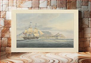 Πίνακας, The 'Jessie' and 'Eliza Jane' in Table Bay, Cape of Good Hope, 1829
