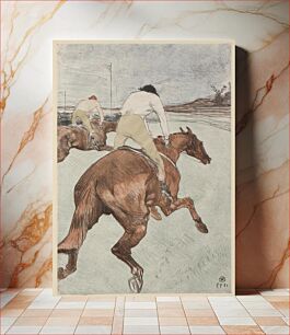 Πίνακας, The Jockey (1899) by Henri de Toulouse–Lautrec