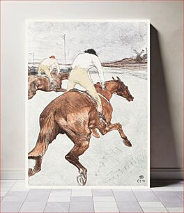 Πίνακας, The Jockey (1899) by Henri de Toulouse–Lautrec