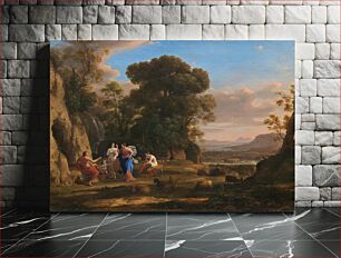 Πίνακας, The Judgment of Paris (1645–1646) by Claude Lorrain
