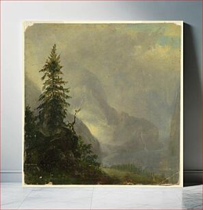 Πίνακας, The Koenigsee, near Berchtesgeden, Bavaria by Frederic Edwin Church, American, 1826–1900