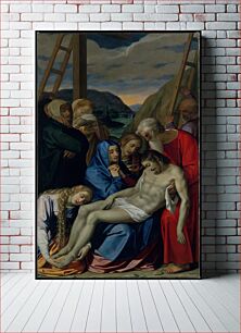 Πίνακας, The Lamentation by Scipione Pulzone (Il Gaetano)