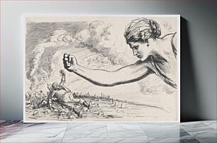 Πίνακας, The last blow / C. D. Gibson. (1918) by Charles Dana Gibson