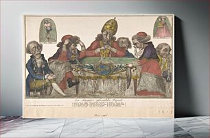 Πίνακας, The Last Papal Assembly (La dernière assemblée papale)