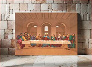 Πίνακας, The Last Supper (1877) by Leonardo da Vinci