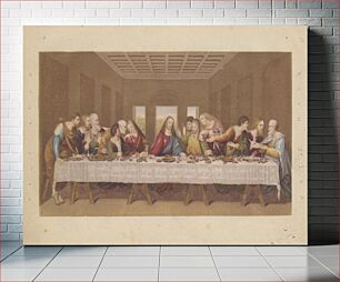 Πίνακας, The Last Supper made by Bradshaw & Blacklock, active ca.1850, Britishafter Leonardo da Vinci, 1452–1519, Italian