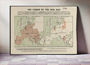 Πίνακας, The lesson of the war map