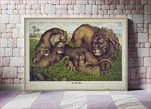 Πίνακας, The lion family