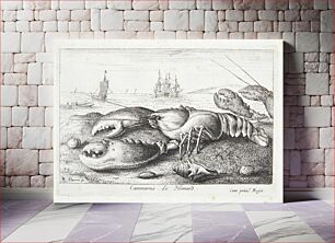 Πίνακας, The Lobster (Camarus) by Albert Flamen