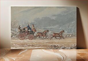 Πίνακας, The London-Dover Royal Mail, c. 1830-1840