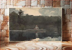 Πίνακας, The Lone Fisherman (1889) by Winslow Homer