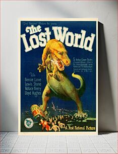 Πίνακας, The Lost World (1925) window card