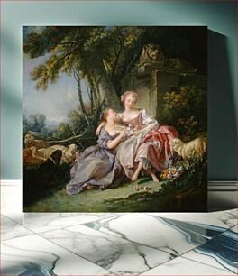 Πίνακας, The Love Letter (1750) by François Boucher