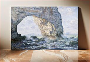 Πίνακας, The Manneporte (Étretat) (1883) by Claude Monet