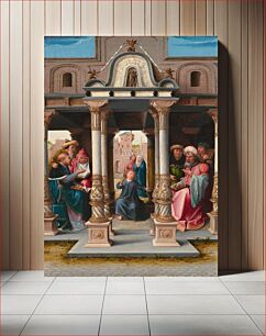 Πίνακας, The Marriage of the Virgin (ca. 1513) by Bernard van Orley