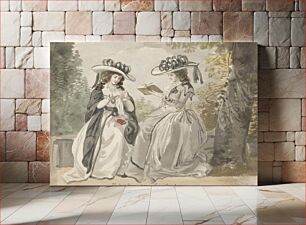 Πίνακας, The Misses Van and Lady Salisbury